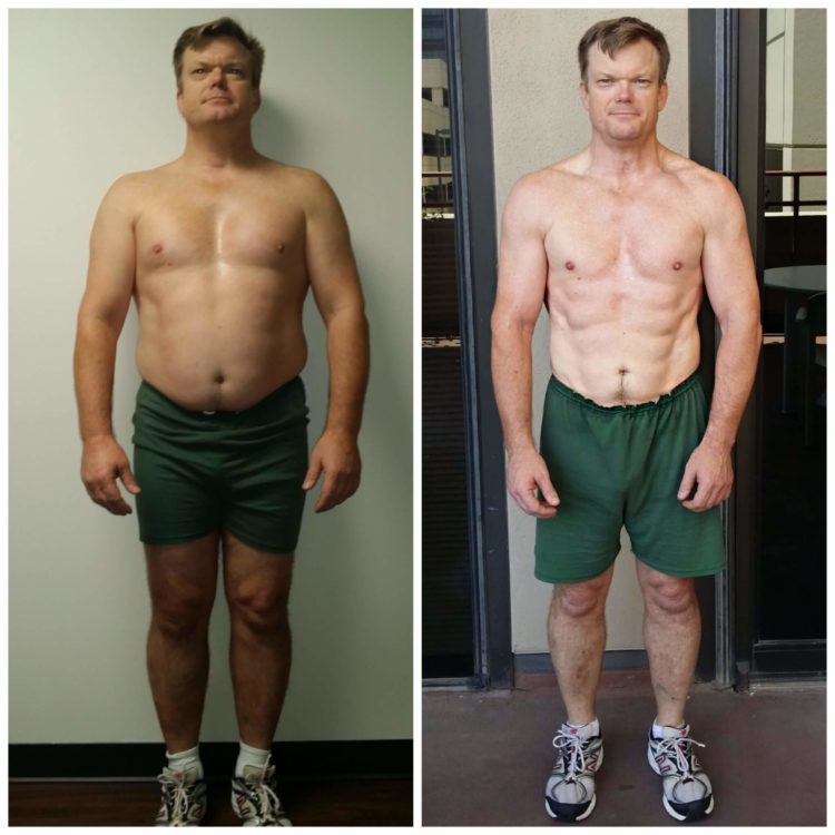 Derek weight loss personal trainer Dallas