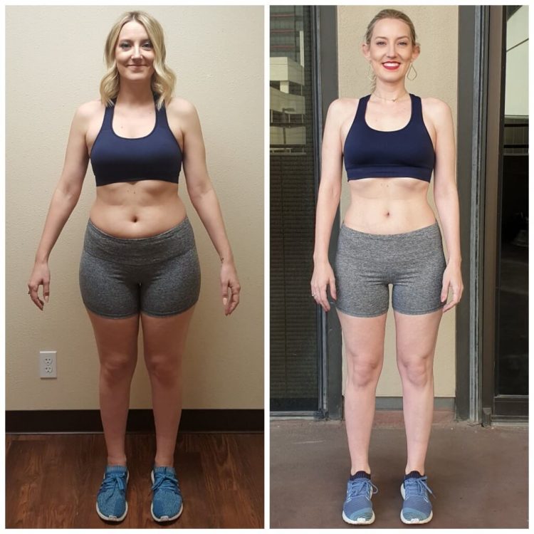 Danielle weight loss personal trainer Dallas